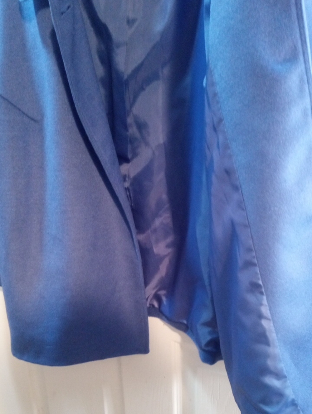 HARVE BENARD Royal Blue Short Swing Peacoat - Picture 7 of 8